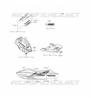 STICKER voor Kawasaki JET SKI ULTRA 310X 2015