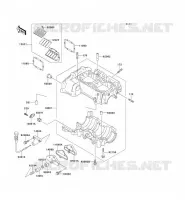 CRANKCASE(S) voor Kawasaki JET SKI ST 1995