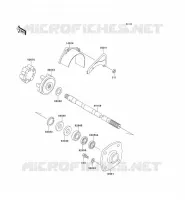 DRIVE SHAFT voor Kawasaki JET SKI ST 1995