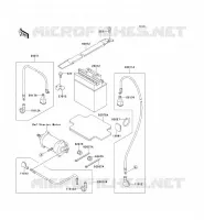 ELECTRIC EQUIPMENT voor Kawasaki JET SKI ST 1995