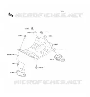 ENGINE MOUNT voor Kawasaki JET SKI ST 1995