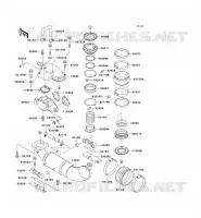 EXHAUST voor Kawasaki JET SKI ST 1995