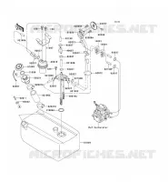 FUEL TANK voor Kawasaki JET SKI ST 1995