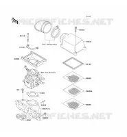 HEAT SHIELD voor Kawasaki JET SKI ST 1995