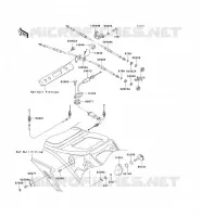 CABLES voor Kawasaki JET SKI 900 STX 2002