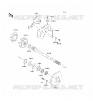 DRIVE SHAFT voor Kawasaki JET SKI 900 STX 2002