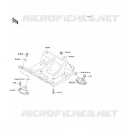 ENGINE MOUNT voor Kawasaki JET SKI 900 STX 2002