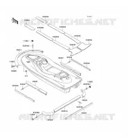 MOUSSE voor Kawasaki JET SKI 900 STX 2002