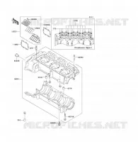 CRANKCASE(S) voor Kawasaki JET SKI 900 STX 2005