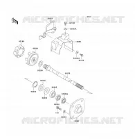 DRIVE SHAFT voor Kawasaki JET SKI 900 STX 2005