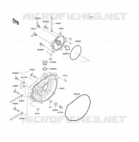 ENGINE COVERS voor Kawasaki JET SKI 900 STX 2005