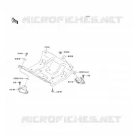 ENGINE MOUNT voor Kawasaki JET SKI 900 STX 2005