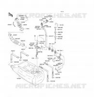 FUEL TANK voor Kawasaki JET SKI 900 STX 2005