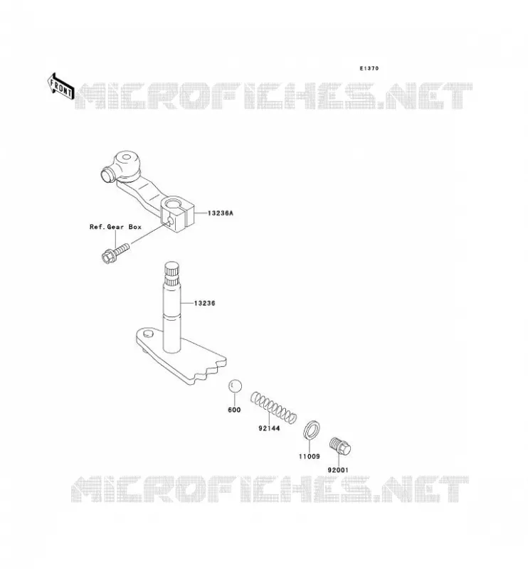 SHIFT Kawasaki SSV 300 1998 MULE 550  KAF300-C2
