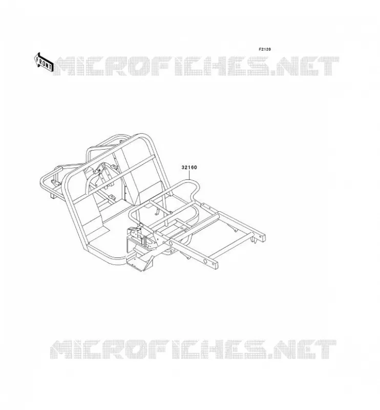 CHASSIS Kawasaki SSV 300 no_year MULE 550  KAF300-C5