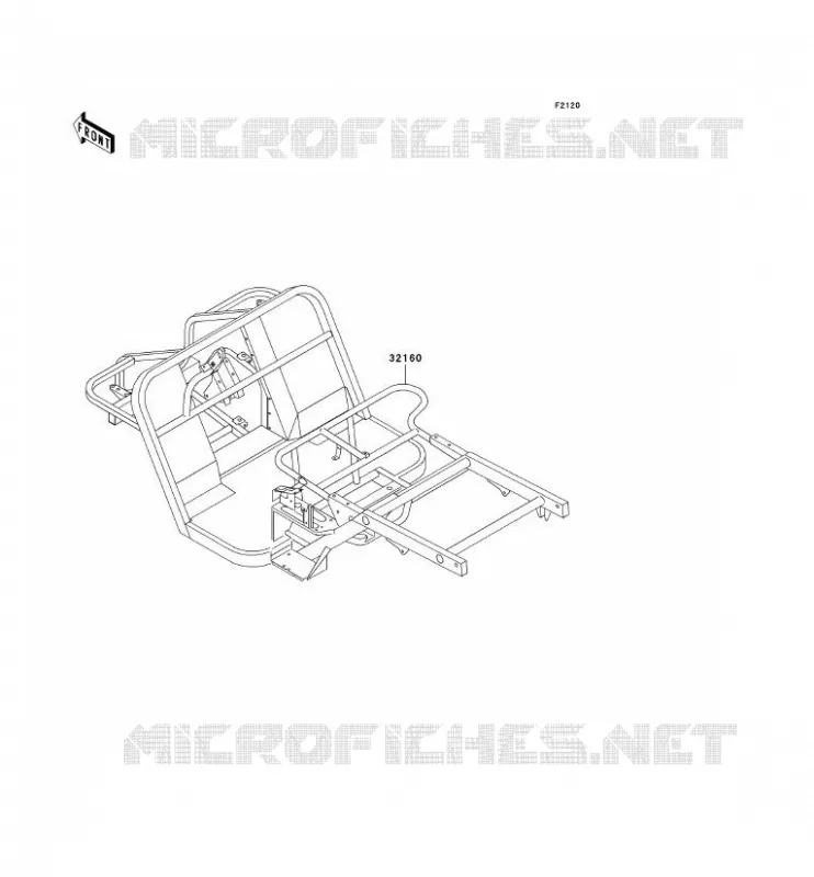 CHASSIS Kawasaki SSV 300 no_year MULE 550  KAF300-C6