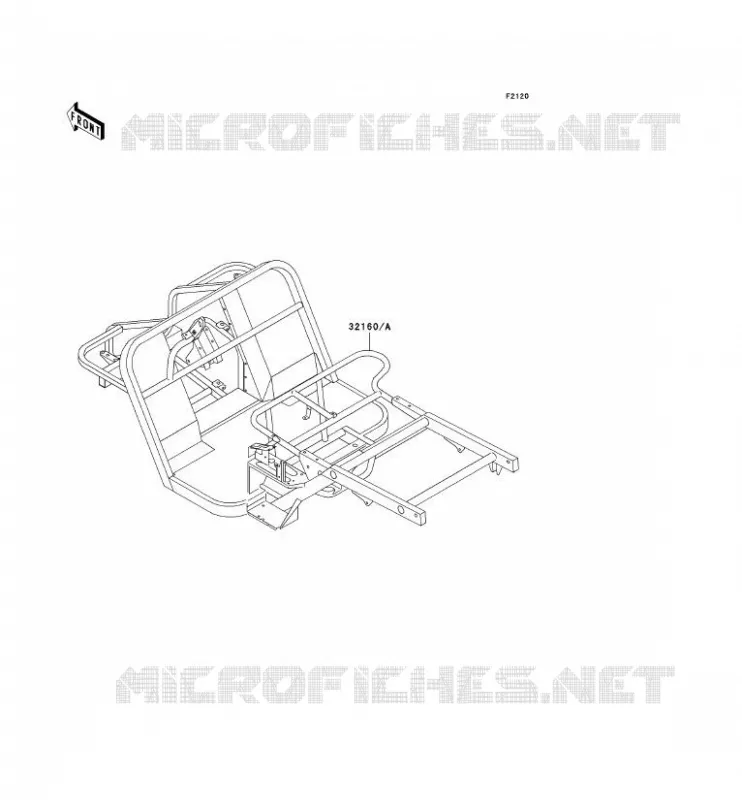 CHASSIS Kawasaki SSV 300 no_year MULE 520  KAF300-D1