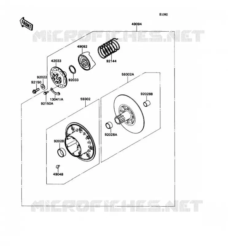 DRIVE CONVERTER Kawasaki SSV 540 no_year MULE 2020  KAF540-D1