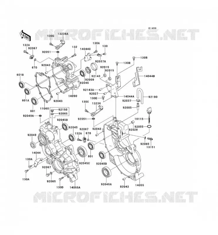 DRIVE SHAFT - FINAL GEAR Kawasaki SSV 620 no_year MULE 2510  KAF620-A6