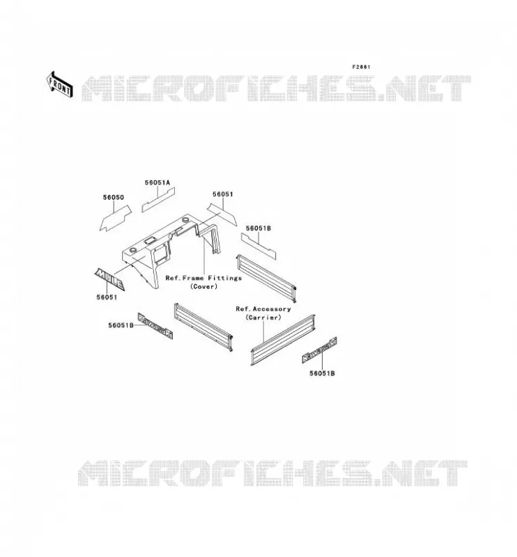 STICKER Kawasaki SSV 620 no_year MULE 2520  KAF620-B6