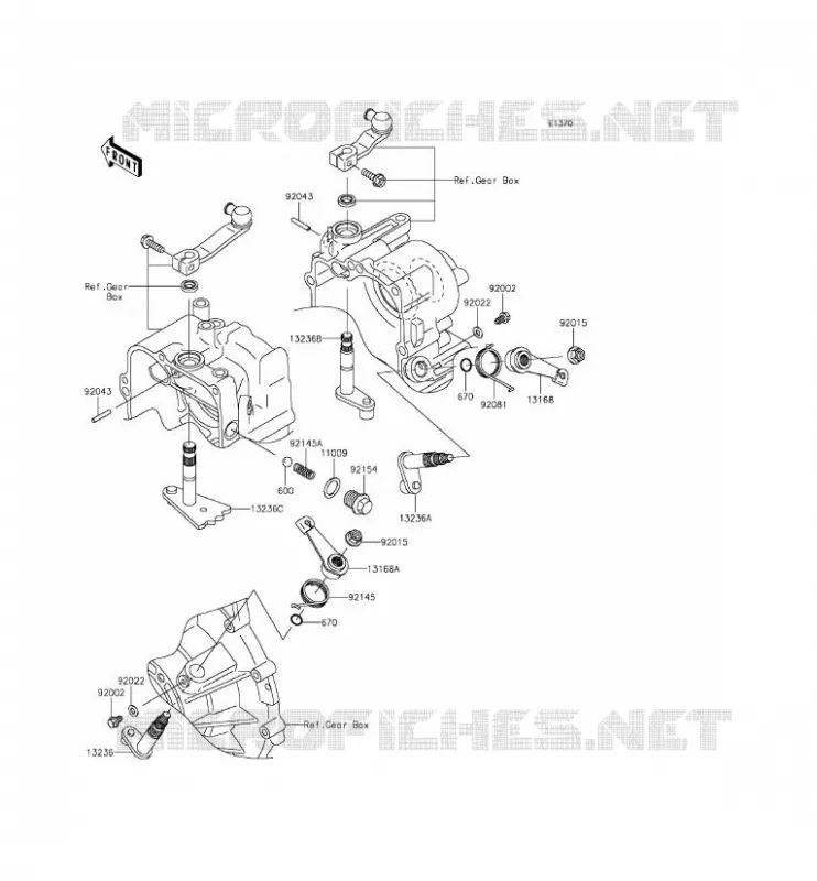 SHIFT Kawasaki SSV 620 2016 MULE 4010 TRANS 4X4  KAF620RGF
