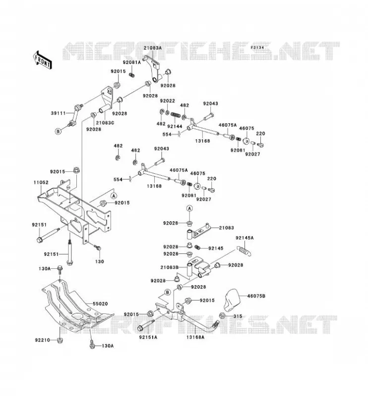 GEAR SHAFT Kawasaki SSV 950 2004 MULE 3010 DIESEL 4X4  KAF950-B2