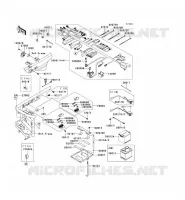 CHASSIS ELECTRICAL EQUIPMENT  950 kawasaki-motorfietsen 2009 MULE 4010 DIESEL 4X4 H_04