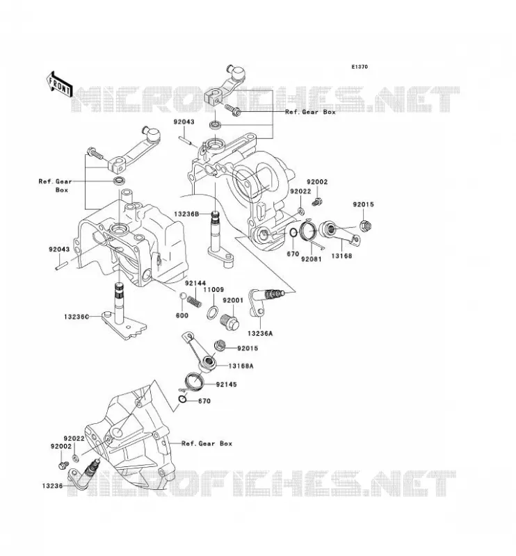 SHIFT Kawasaki SSV 950 2010 MULE 4010 TRANS 4X4 DIESEL  KAF950HAF