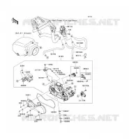 CARBURETOR voor Kawasaki TERYX 750 4X4 2009