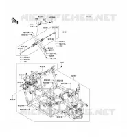CHASSIS voor Kawasaki TERYX 750 4X4 2009