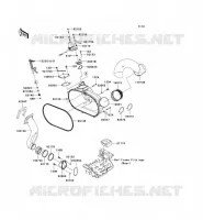 CONVERTER COVER voor Kawasaki TERYX 750 4X4 2009
