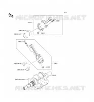CRANKSHAFT voor Kawasaki TERYX 750 4X4 2009