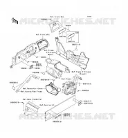 LABELS voor Kawasaki TERYX 750 4X4 2009