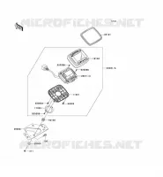METERS voor Kawasaki TERYX 750 4X4 2009