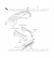 REFLECTOR(CN) voor Kawasaki TERYX 750 4X4 2009