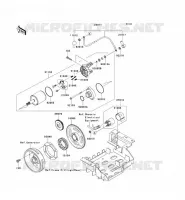 STARTER MOTOR voor Kawasaki TERYX 750 4X4 2009