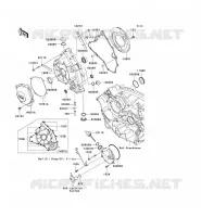 ENGINE COVERS voor Kawasaki TERYX 750 4X4 2009