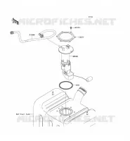 FUEL PUMP voor Kawasaki TERYX 750 4X4 2009