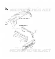 REFLECTOR(CN) voor Kawasaki TERYX 750 4X4 2009
