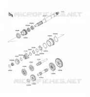 TRANSMISSION voor Kawasaki TERYX 750 4X4 2009