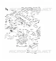 CHASSIS ELECTRICAL EQUIPMENT voor Kawasaki TERYX 750 4X4 NRA OUTDOORS 2009