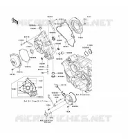 ENGINE COVERS voor Kawasaki TERYX 750 4X4 NRA OUTDOORS 2009