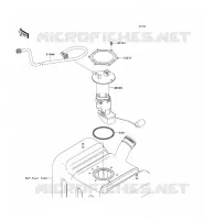 FUEL PUMP voor Kawasaki TERYX 750 4X4 NRA OUTDOORS 2009