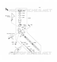 MASTER CYLINDER voor Kawasaki TERYX 750 4X4 NRA OUTDOORS 2009