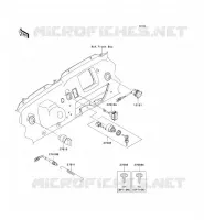 SWITCH voor Kawasaki TERYX 750 4X4 NRA OUTDOORS 2009