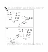 VALVE voor Kawasaki TERYX 750 4X4 NRA OUTDOORS 2009