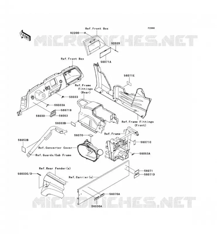 LABELS Kawasaki SSV 750 2009 TERYX 750 4X4 NRA OUTDOORS  KRF750M9F