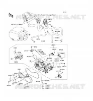 CARBURETOR voor Kawasaki TERYX 750 FI 4X4 2011