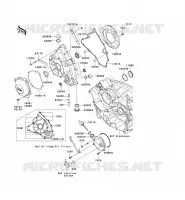 ENGINE COVERS voor Kawasaki TERYX 750 FI 4X4 2011