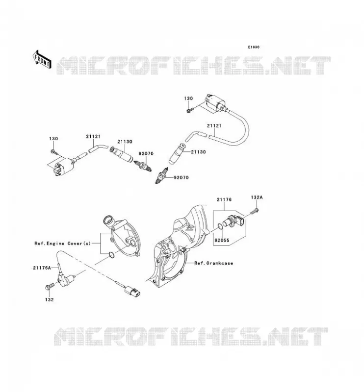 IGNITION SYSTEM Kawasaki SSV 750 2013 TERYX 750 FI 4X4 SPORT  KRF750SDF